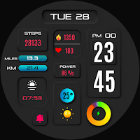 Vega Digital Watch Face
