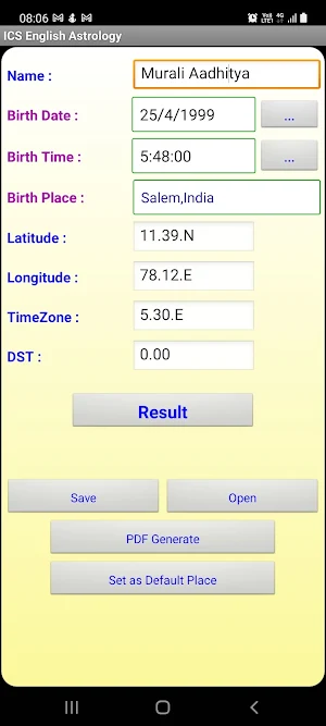 Vakkiam Astrology English Screenshot 2
