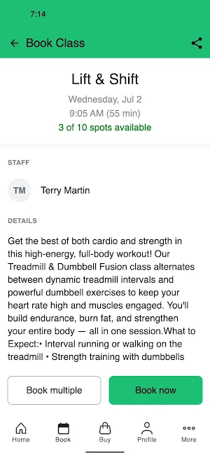 Wor Fitness Club Screenshot 2