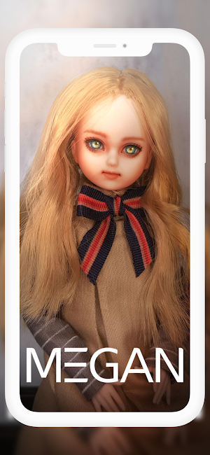 Megan Doll Wallpaper HD 4K Screenshot 1
