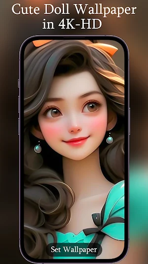 Cute Doll Wallpapers HD | 4K Screenshot 0