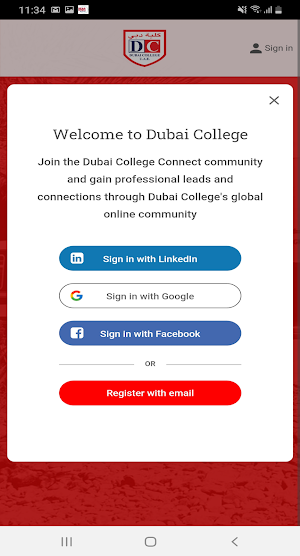 Dubai College Connect Screenshot 2