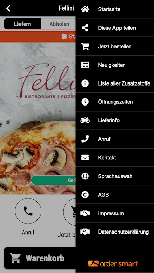 Restaurant Fellini Screenshot 3