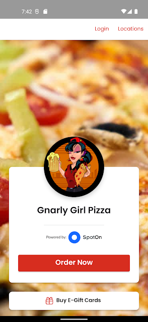 Gnarly Girl Pizza Screenshot 0