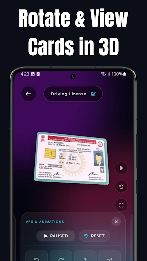 3D ID Wallet & Card Scanner Screenshot 2