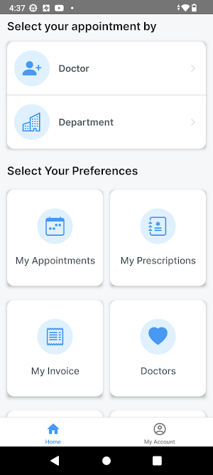 Hashem Clinic Patient Screenshot 1