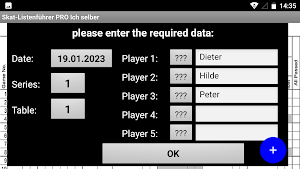 Skat-Listenführer Screenshot 1
