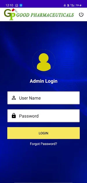 Good Pharmaceuticals Admin Screenshot 0