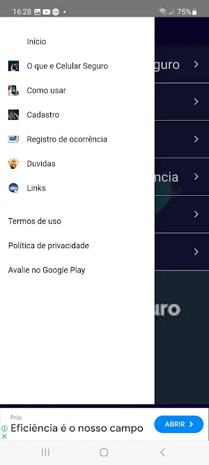Celular Seguro BR Guia Screenshot 1