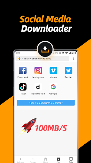 Video Downloader, Private File Downloader & Saver Screenshot 0