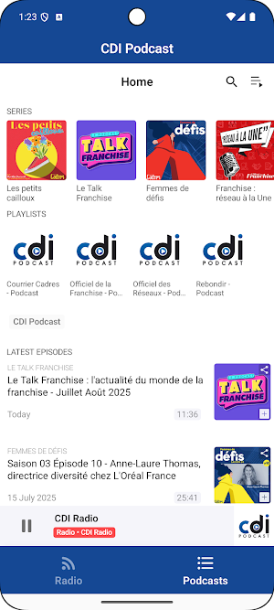 CDI Podcast Screenshot 1