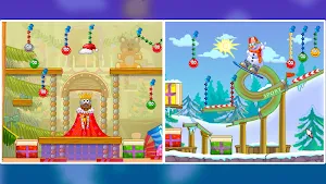Civiballs Xmas: Physics Puzzle Screenshot 2