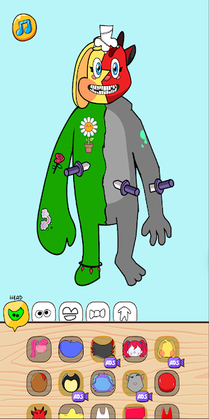 MIX MONSTER : MONSTER MAKEOVER Screenshot 0