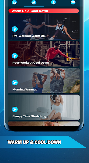 Stretching Exercises Flexibility By Gym Fitness Screenshot 1