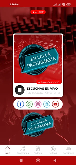 Radio Jallalla Pachamama Screenshot 1