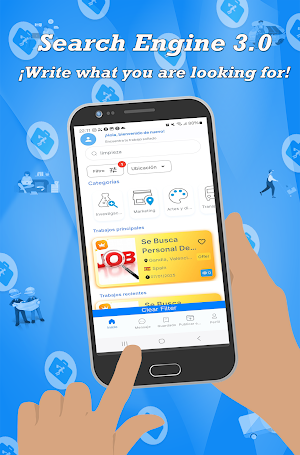 Tomyjobs: Job Offers Demands Screenshot 0