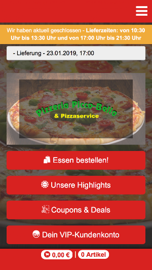 Pizzeria Picco-Bello Screenshot 0