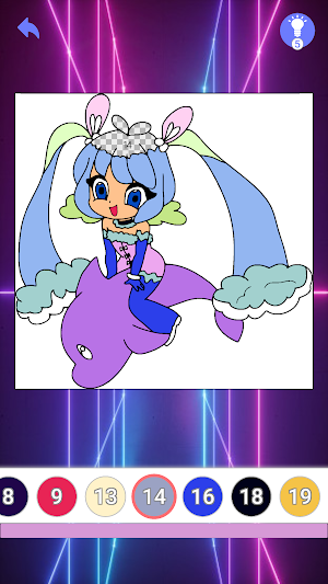 Coloring Gacha Club Fan-Art Characters Screenshot 2