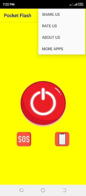 Flashlight app Screenshot 1
