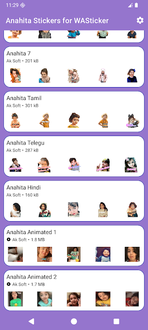 Anahita Stickers for WASticker Screenshot 2