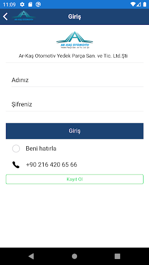 Arkaş B2B Screenshot 1