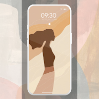Earth Tone Gradient Wallpaper