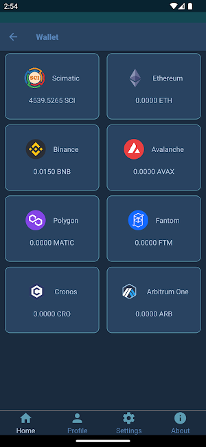 Saymatik Web3 Wallet Screenshot 1
