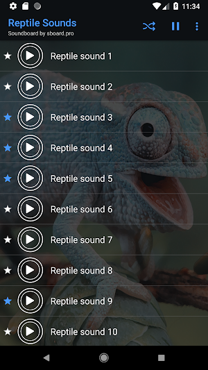 Reptile sounds ~ Sboard.pro Screenshot 3