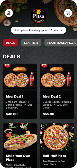 Pitsa Gourmet Pizza Bar Screenshot 0