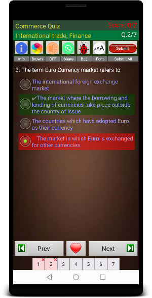 Indian Commerce Quiz Screenshot 3