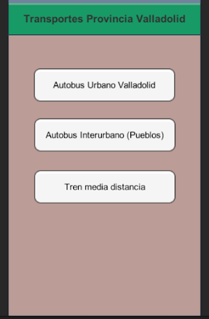 Transportes Valladolid Screenshot 0