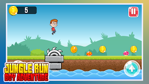 Jungle Run Boy Adventure Screenshot 3