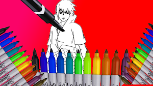 Sasuke Coloring Book Screenshot 1
