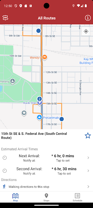 Mason City Transit Screenshot 1