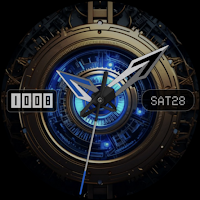 Alien Spaceship Watch Face