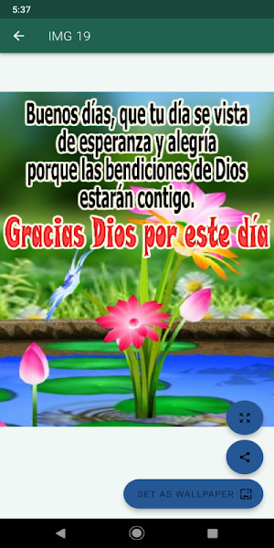 Frases y Bendiciones de Dios Screenshot 1