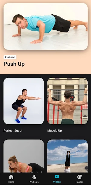 Calisthenics Workout at Home Screenshot 2