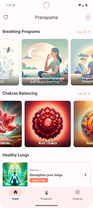 Pranayama : Breathing Exercise Screenshot 0
