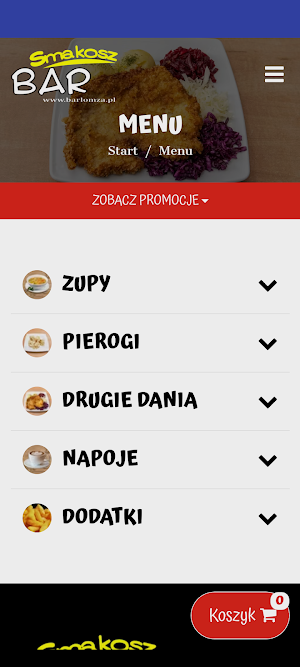 Bar Smakosz Łomża Screenshot 0
