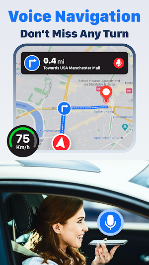 GPS Maps - Navigation & Route Screenshot 1