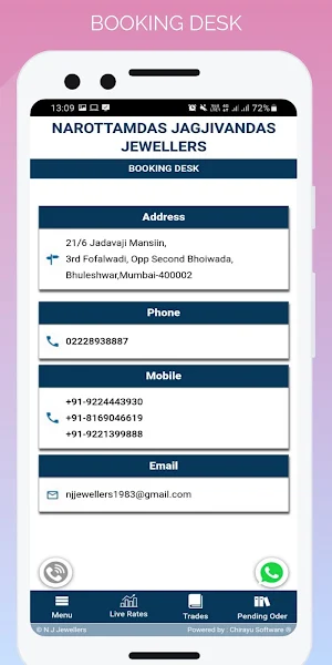 Narottamdas Jagjivandas Jewellers Screenshot 1