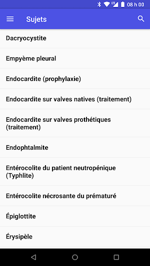 Antibiothérapie Pédiatrique Screenshot 0