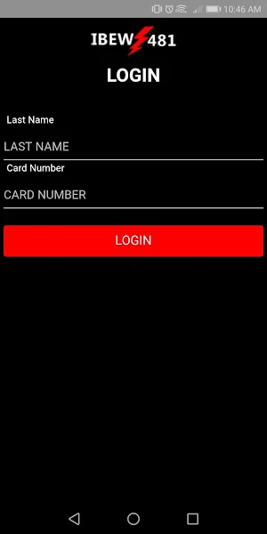 IBEW Local 481 Screenshot 1