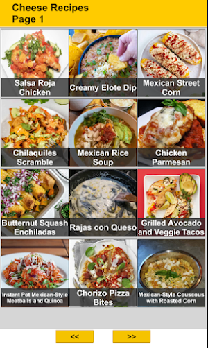 150 Cheese Recipes Screenshot 0