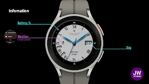 JW105 jwstudio watchface Screenshot 1