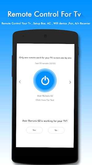 Universal-Remote Control for All TV,Ac,Set Top Box Screenshot 3