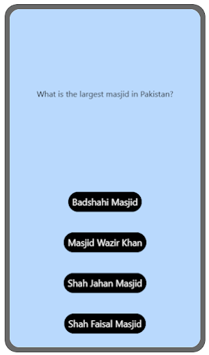Pakistan Quiz Screenshot 1