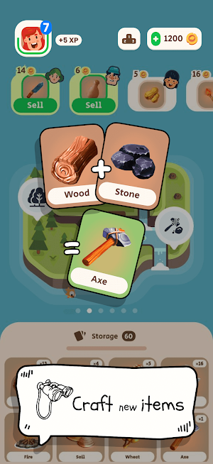 Alchemy Craftsman Loot & Merge Screenshot 0