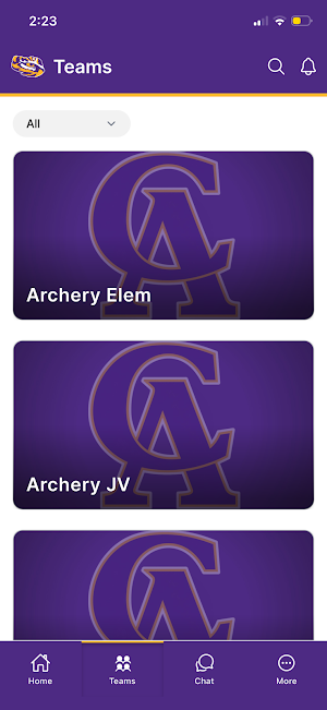 Centreville Academy Athletics Screenshot 1