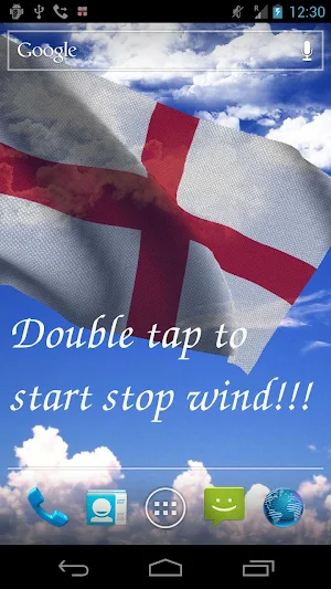 England Flag Live Wallpaper Screenshot 1